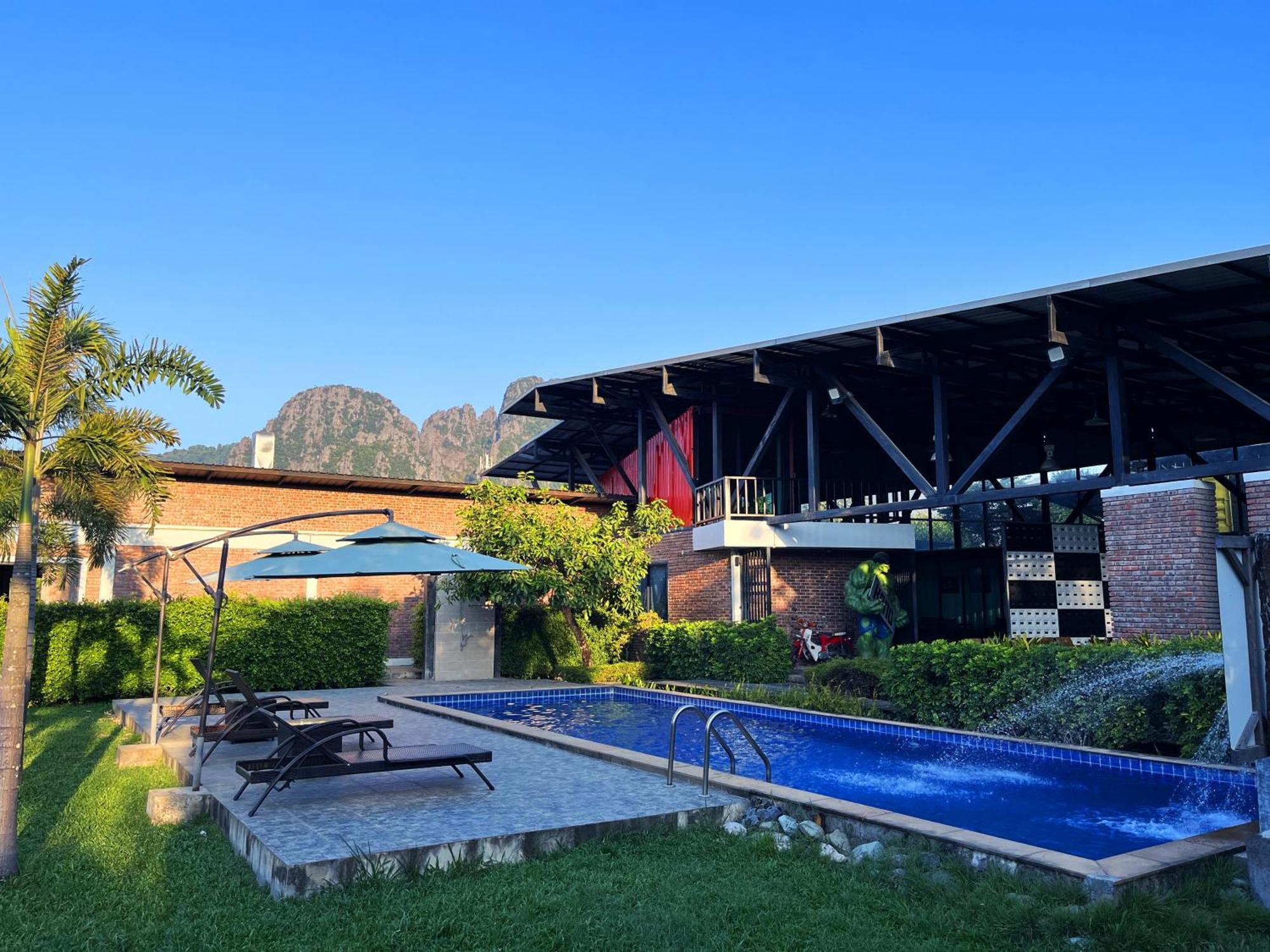 KONG Resort Vang Vieng Exterior foto